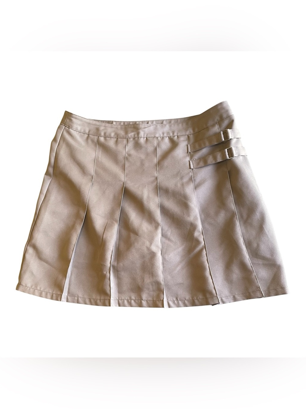 French Toast Pleated Skort Women’s 14 Khaki